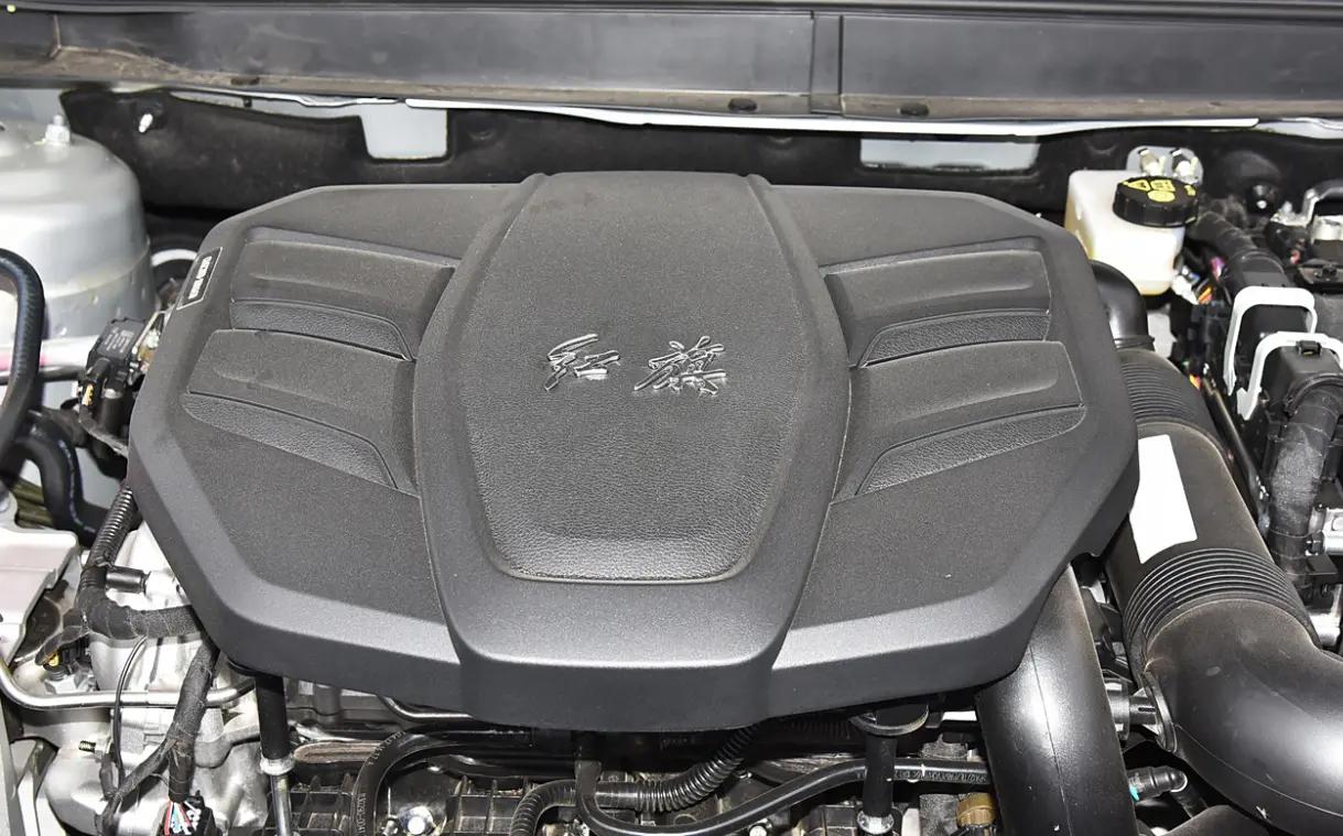 新款红旗HS5在天津车展亮相,定位中型SUV